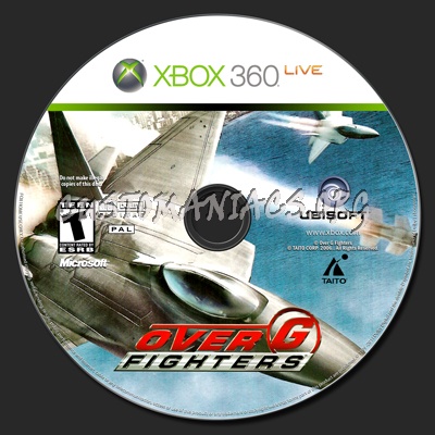 Over G Fighters dvd label
