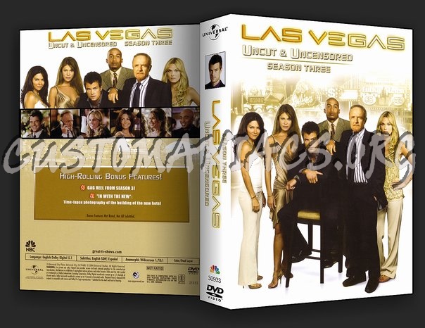 Las Vegas Season 3 dvd cover