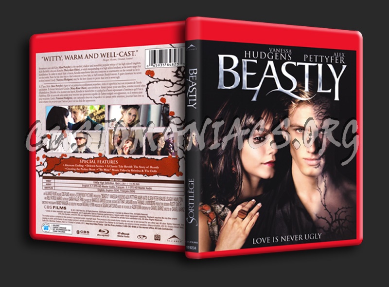 Beastly blu-ray cover