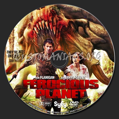 Ferocious Planet dvd label