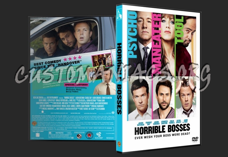 Horrible Bosses dvd cover