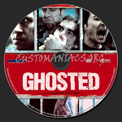 Ghosted dvd label