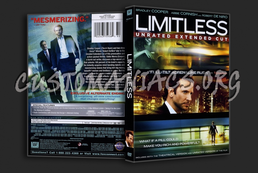 Limitless dvd cover