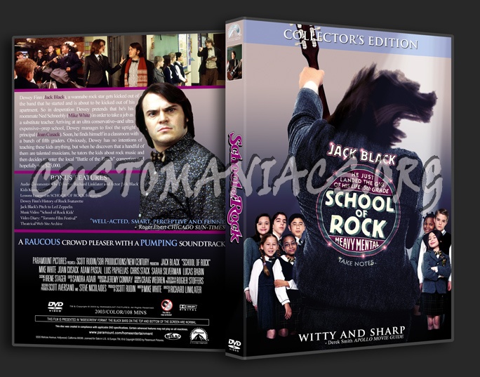 School of Rock dvd cover