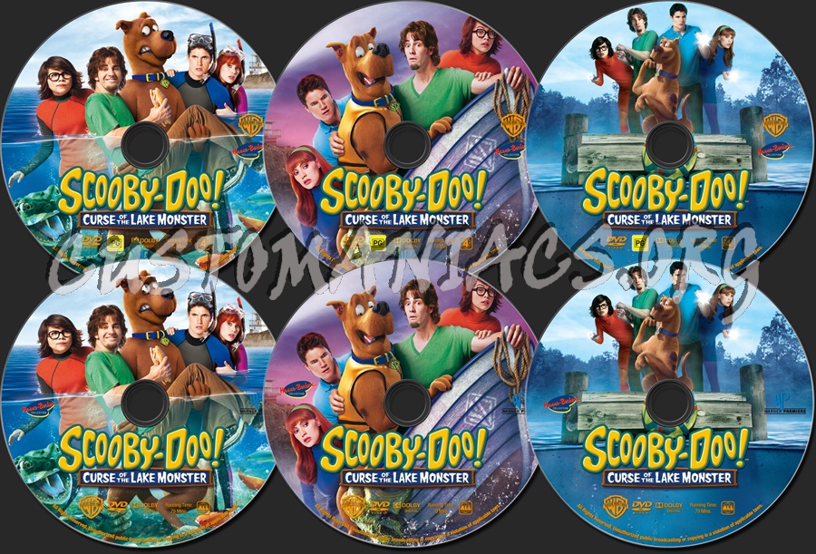 Scooby-Doo! Curse Of The Lake Monster dvd label