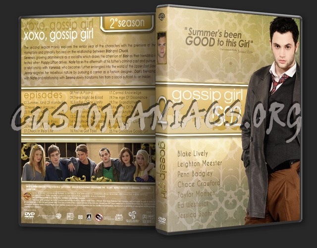 Gossip Girl Season 2 dvd cover