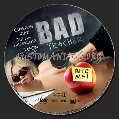 Bad Teacher dvd label