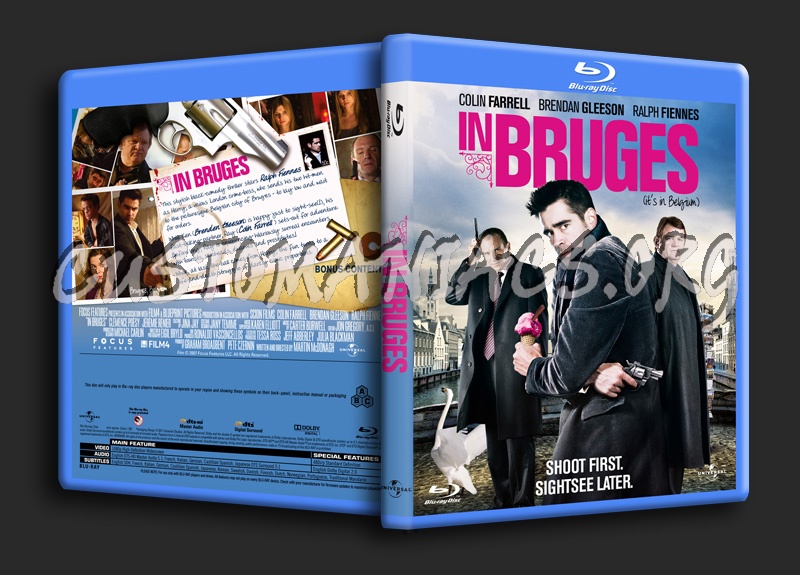 In Bruges blu-ray cover