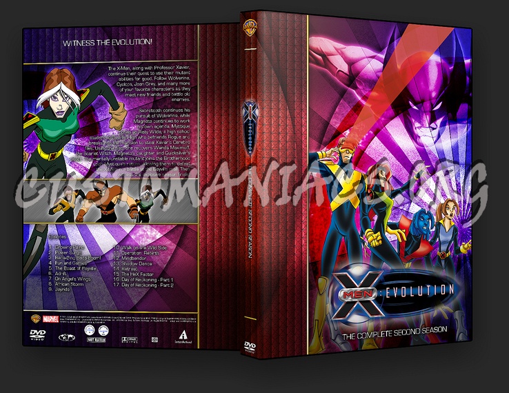 X-Men: Evolution - TV Collection dvd cover