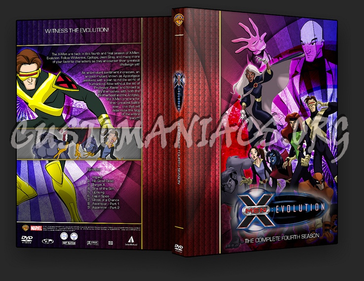 X-Men: Evolution - TV Collection dvd cover