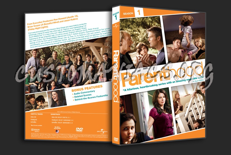 Parenthood Season 1 dvd cover