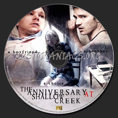 The Anniversary at Shallow Creek dvd label