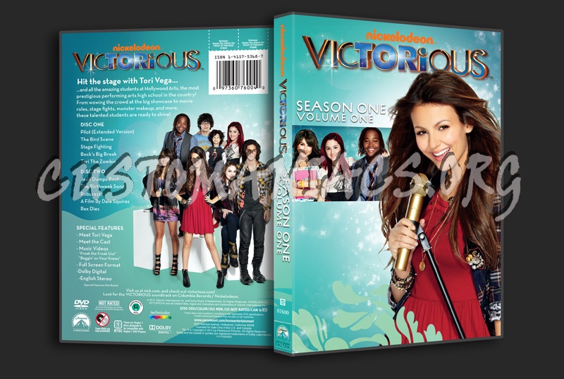 Victorious Season 1 Volume 1 dvd cover