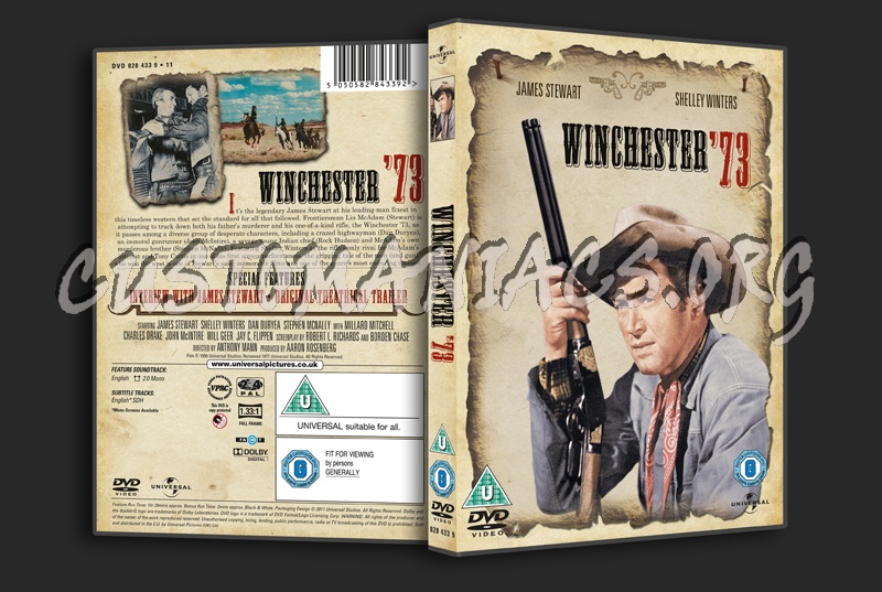 Winchester '73 dvd cover