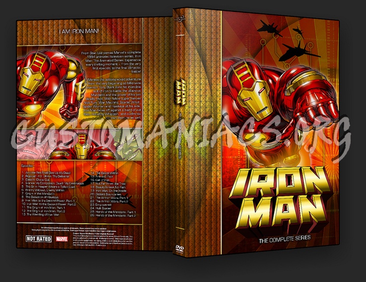 Iron Man (1994) - TV Collection dvd cover