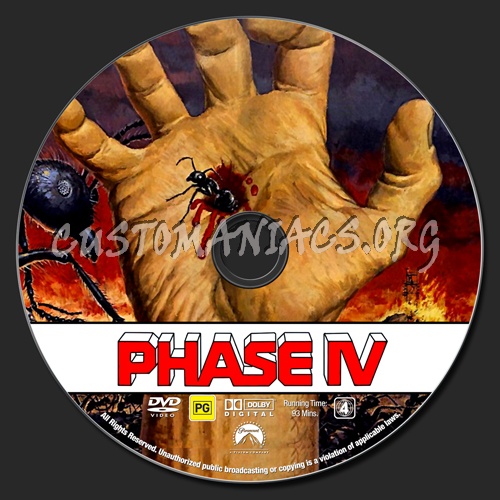 Phase IV dvd label