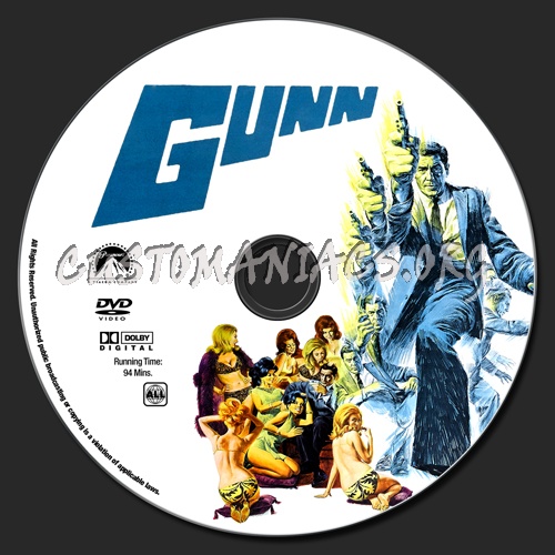 Gunn dvd label