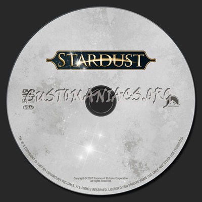 Stardust dvd label