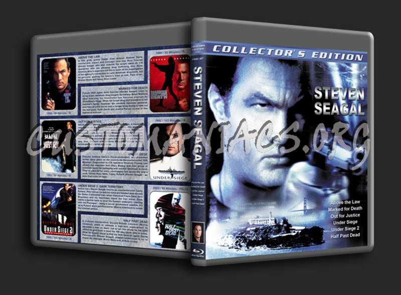Steven Seagal Collection blu-ray cover