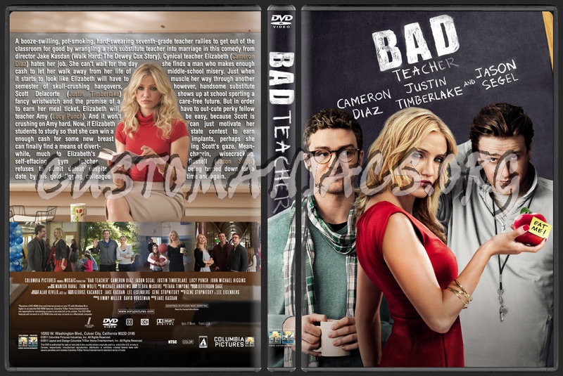 Bad Teacher dvd cover