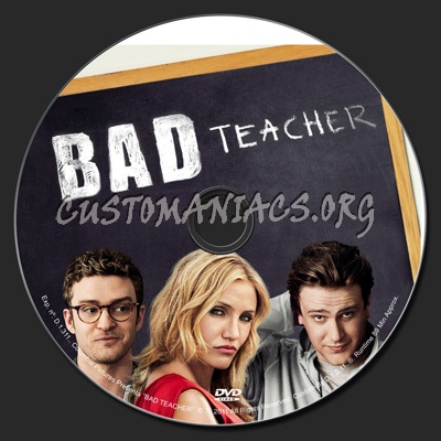 Bad Teacher dvd label