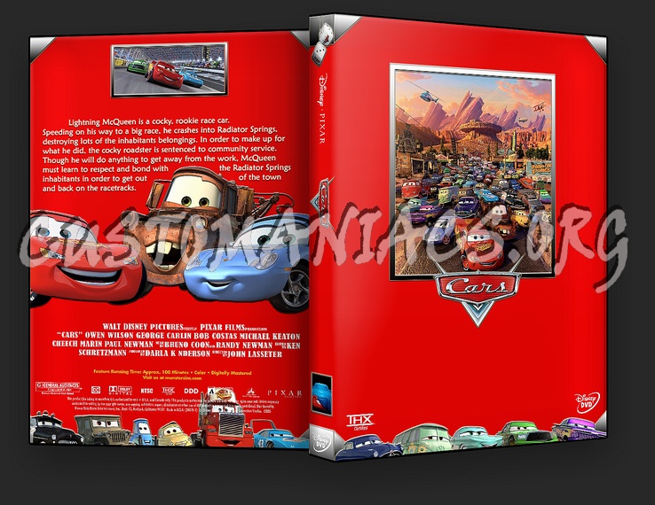 Cars dvd cover