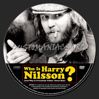 Who Is Harry Nilsson dvd label