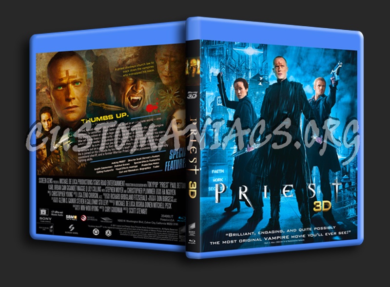 Priest blu-ray cover