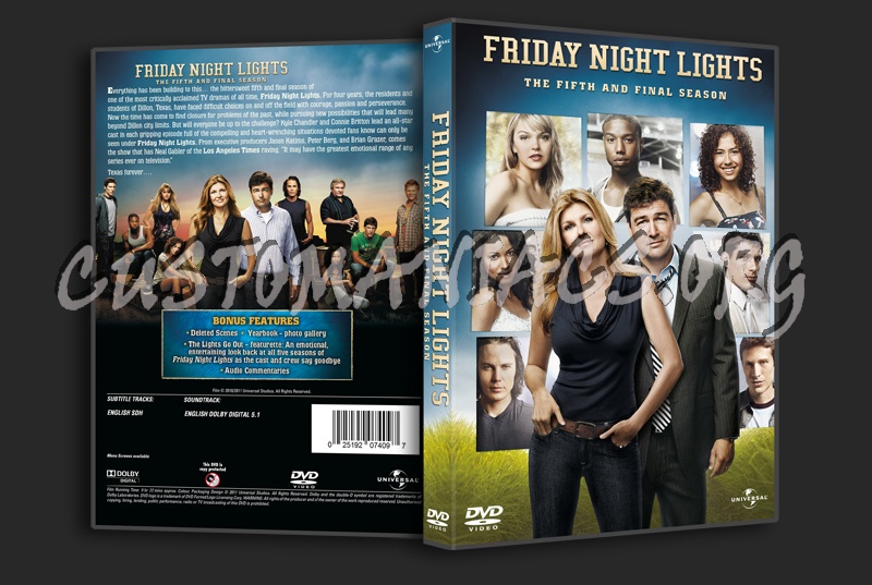 Friday Night Lights - Season 5 dvd cover