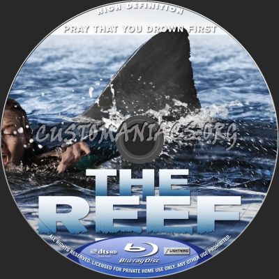 The Reef blu-ray label