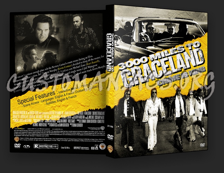 3000 miles to Graceland dvd cover