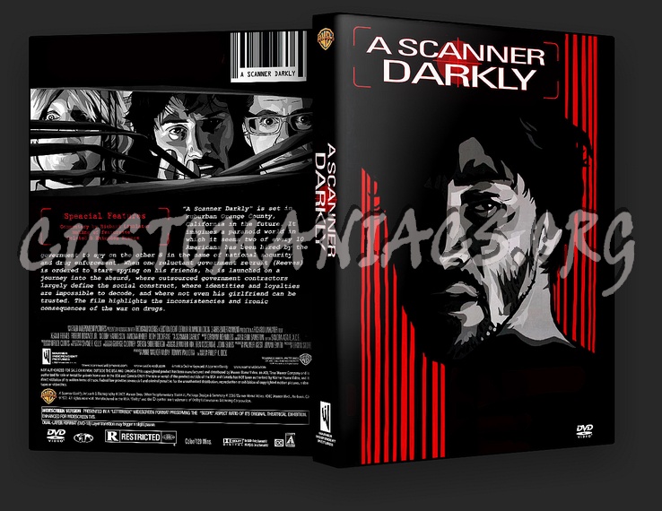 A Scanner Darkly dvd cover