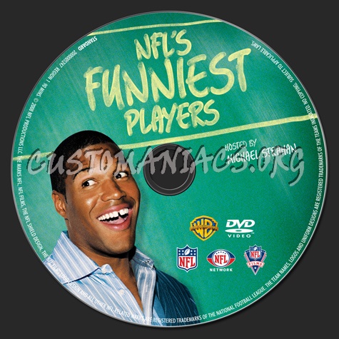 NFL's Funniest Players dvd label