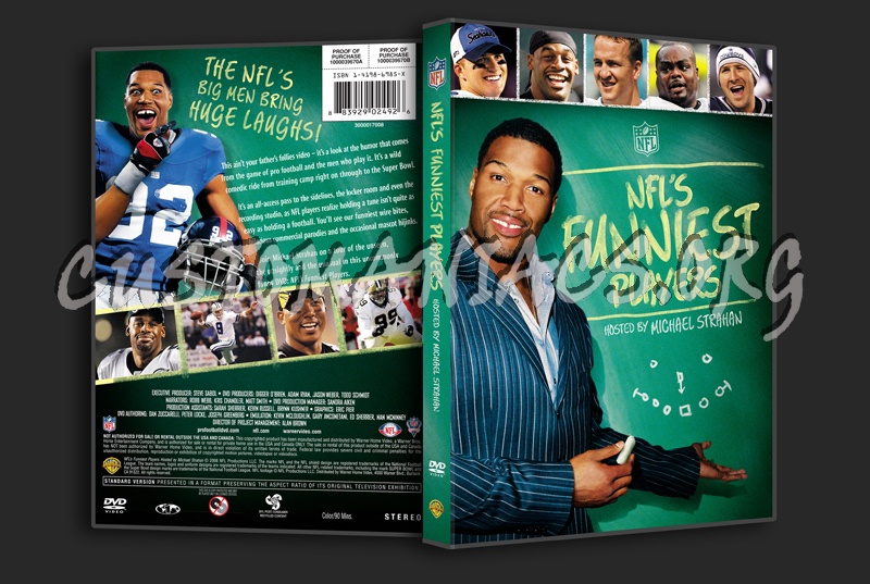 NFL's Funniest Players dvd cover