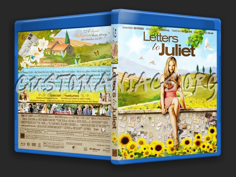 Letters to Juliet blu-ray cover