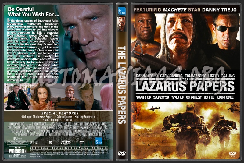 The Lazarus Papers dvd cover