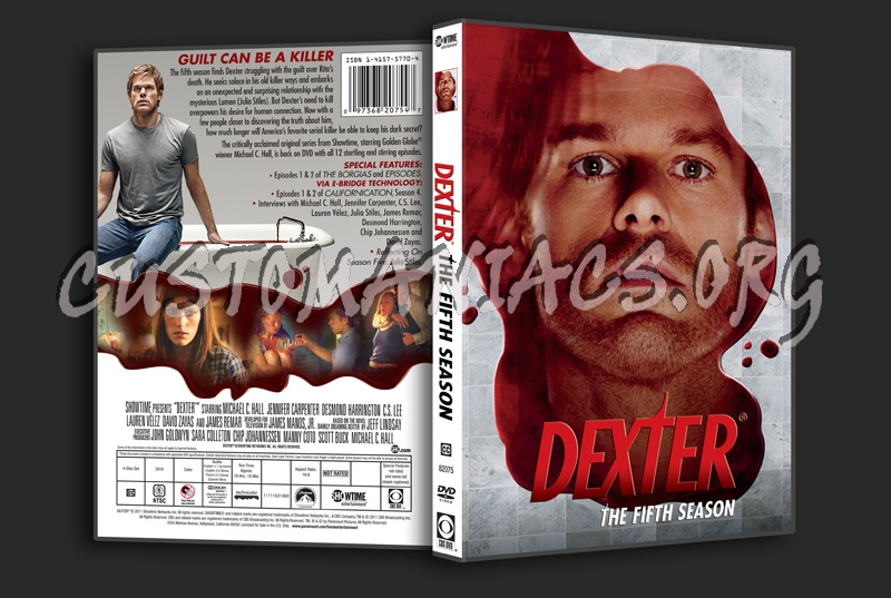 Dexter Season 5 dvd cover