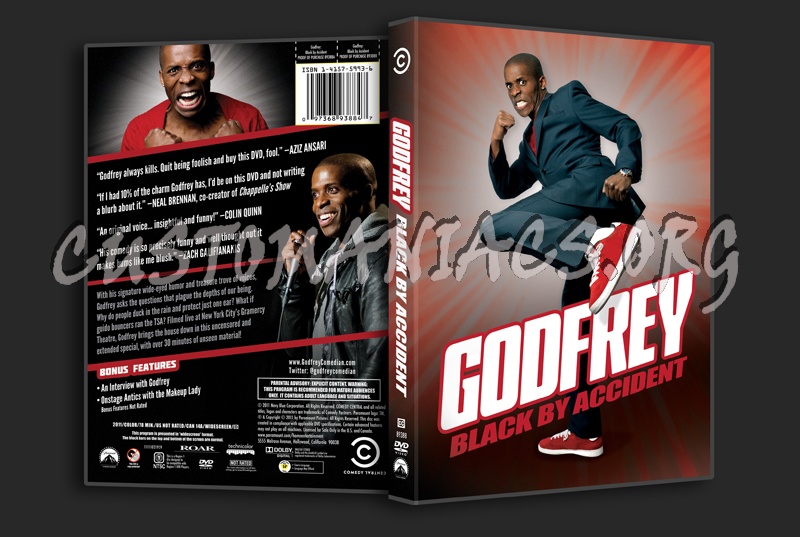 Godfrey Black by Accident dvd cover