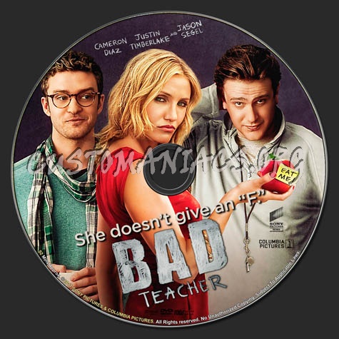 Bad Teacher dvd label