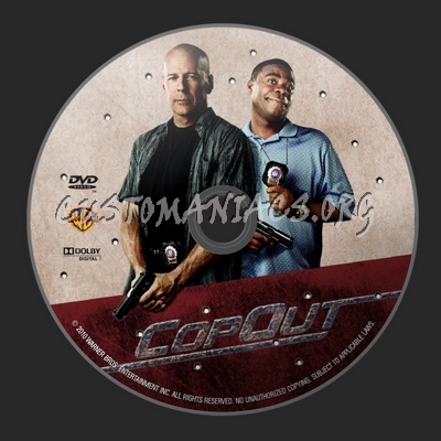 Cop Out dvd label