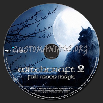 Witchcraft 2 Full Moon Magic dvd label