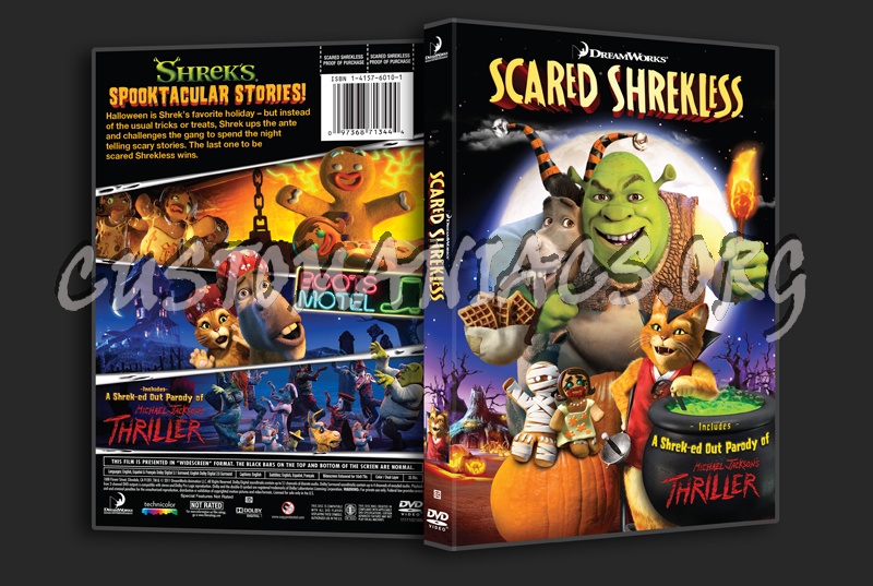 Scared Shrekless dvd cover