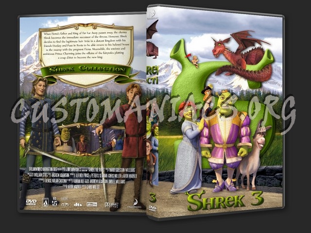 Shrek 1-4 dvd cover
