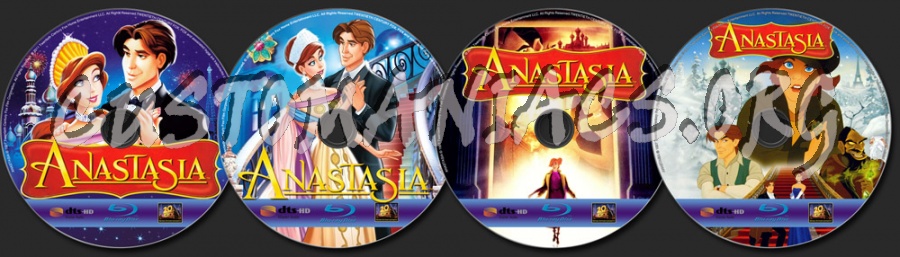 Anastasia blu-ray label