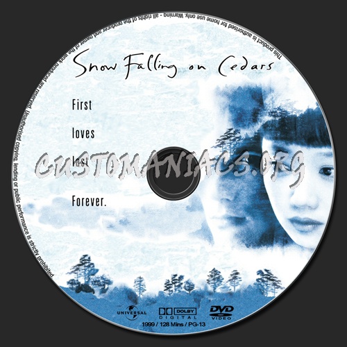 Snow Falling On Cedars dvd label