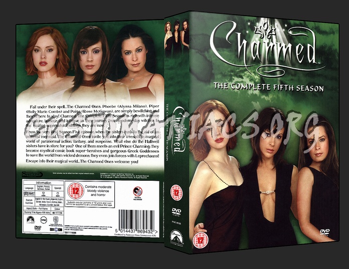 Charmed - Season 5 dvd cover