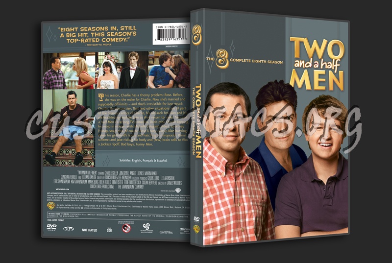 Two and a Half Men Season 8 dvd cover