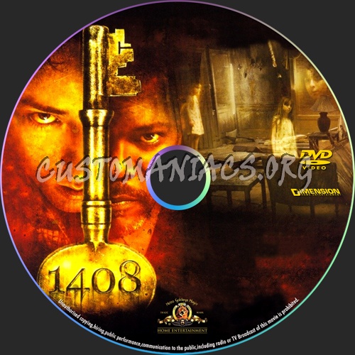 1408 dvd label