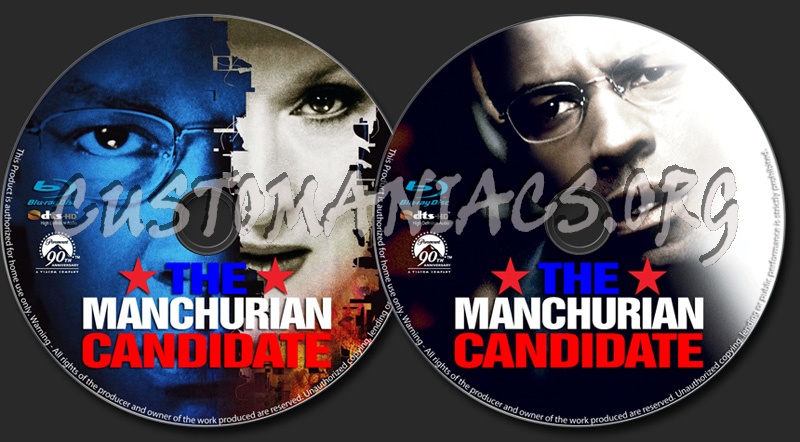 The Manchurian Candidate blu-ray label