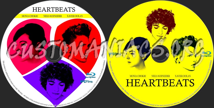 Heartbeats blu-ray label